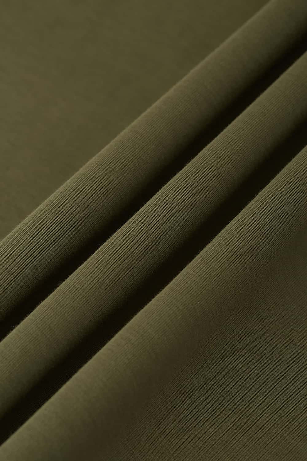 Double-Sided Solid Color Basic Versatile Short Sleeve T-Shirt