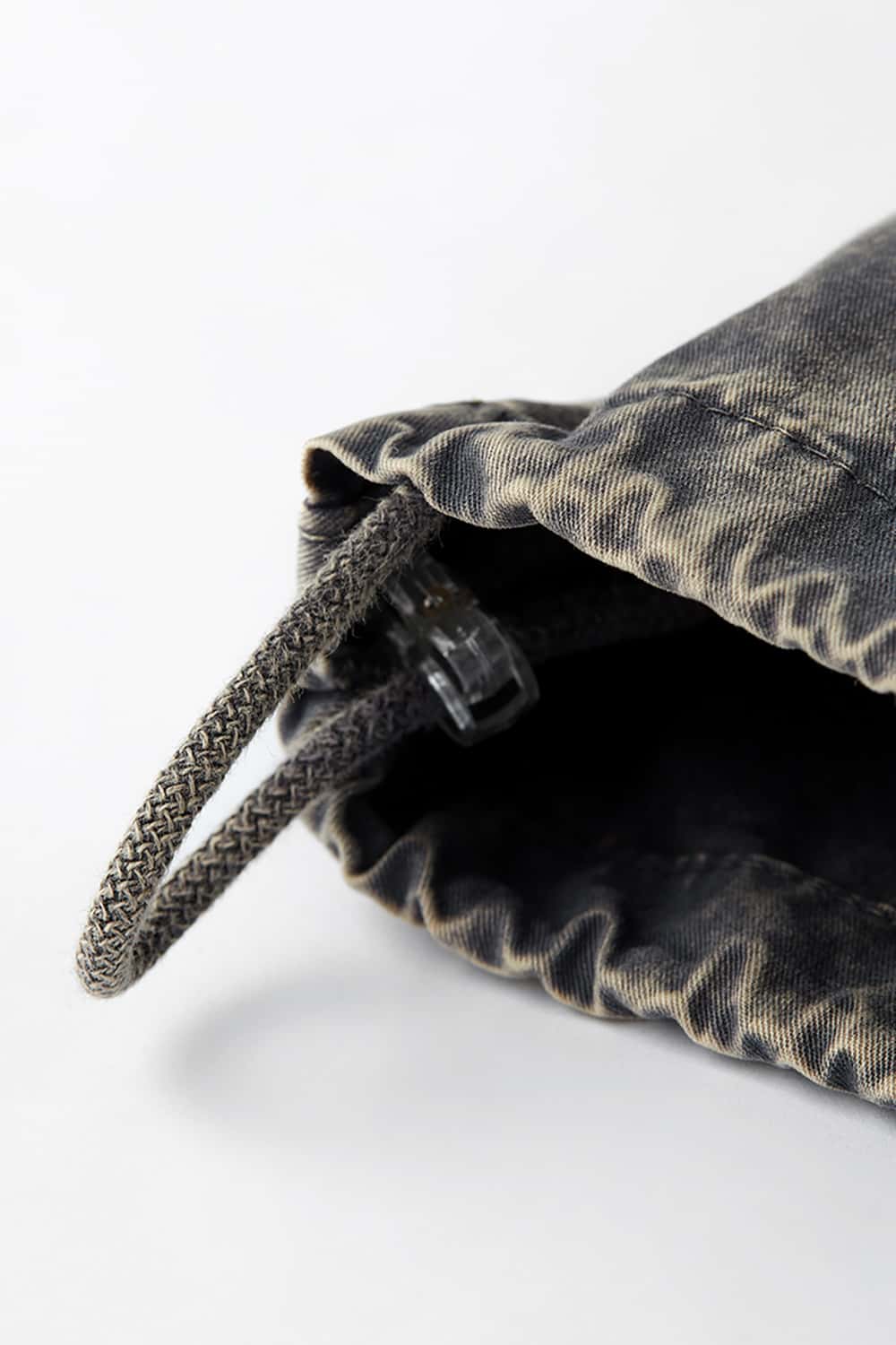Wall Pattern Washed Cargo Pants - Streetwear Loose Casual Long Trousers