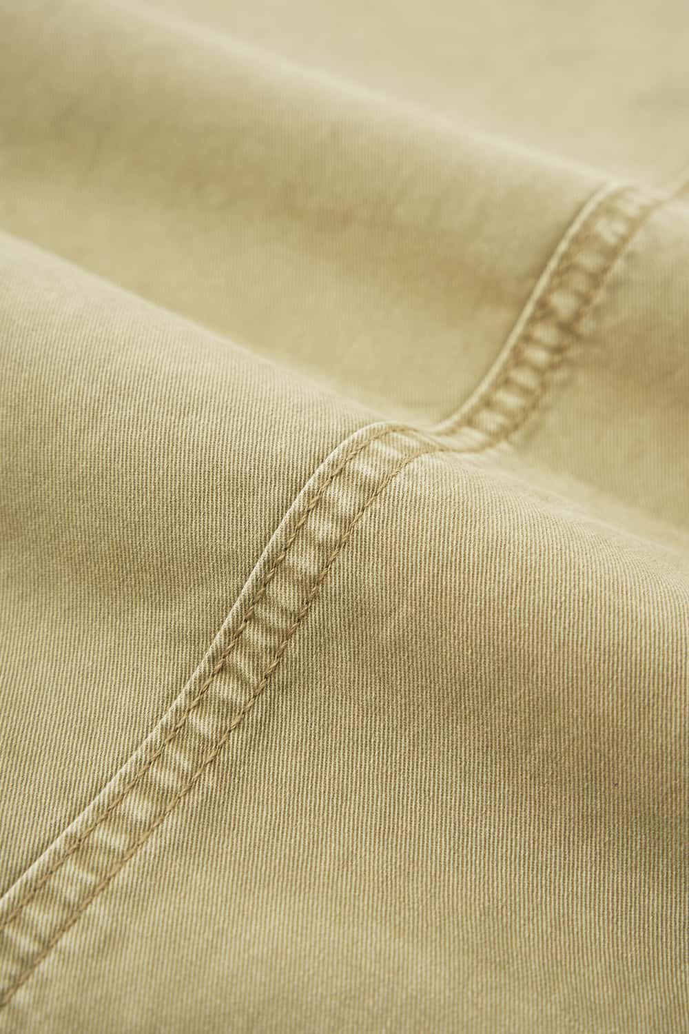 Washed Baggy Cargo Pants - Wide Leg Casual Trousers