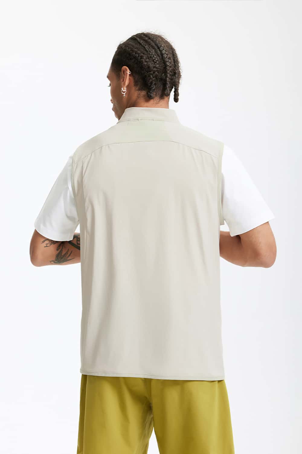 Cycling Sports Vest Jacket - Outdoor Commuter Water-Resistant Color Block Vest