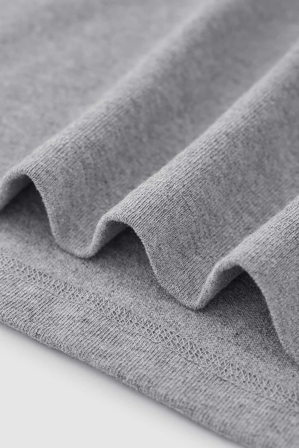 Heavyweight Hemp Cotton Rivet Pocket T-Shirt - Loose Fit Short Sleeve Solid Top