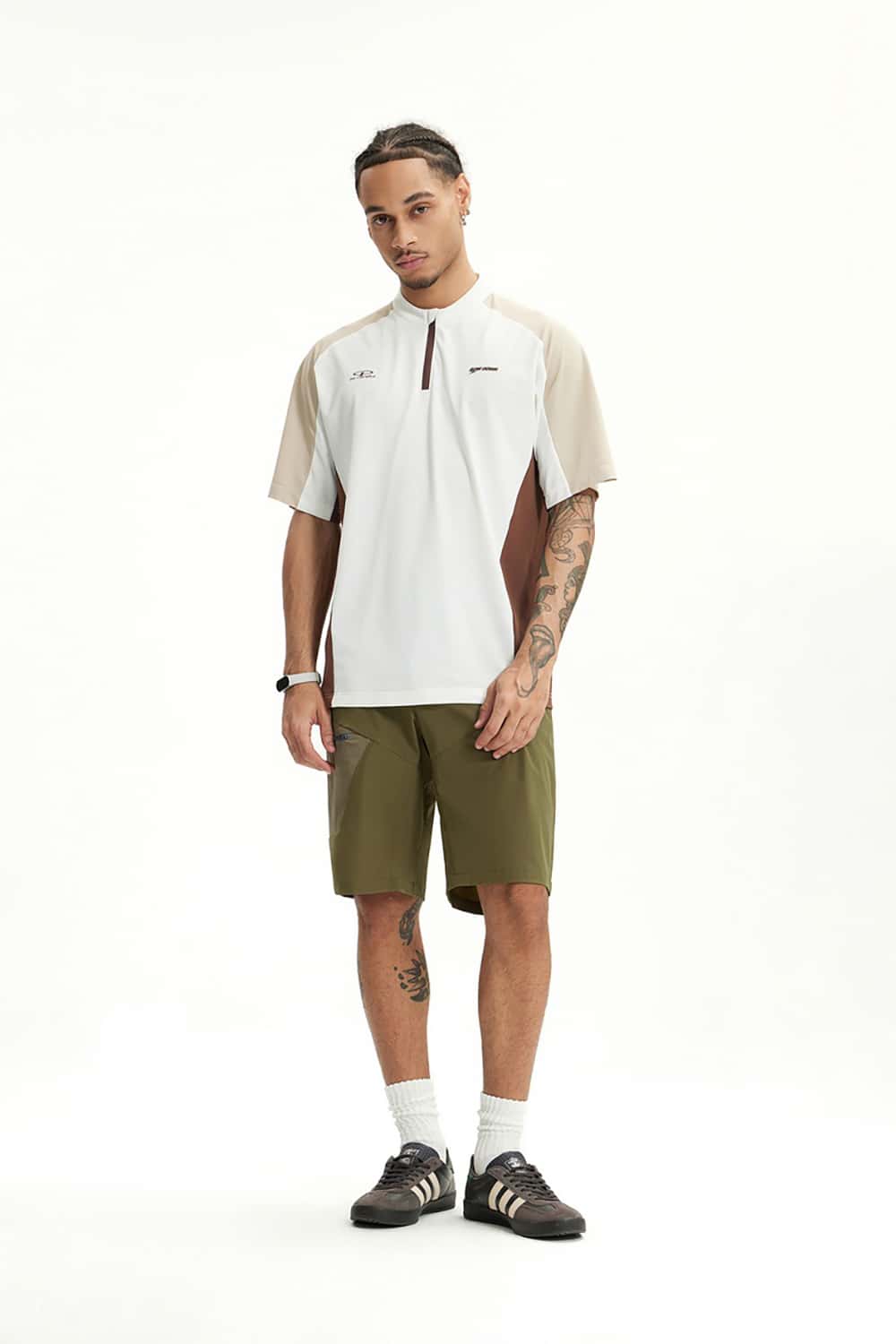 Moisture-Wicking Cycling Sports Shorts - Outdoor Quick-Dry Slim Fit