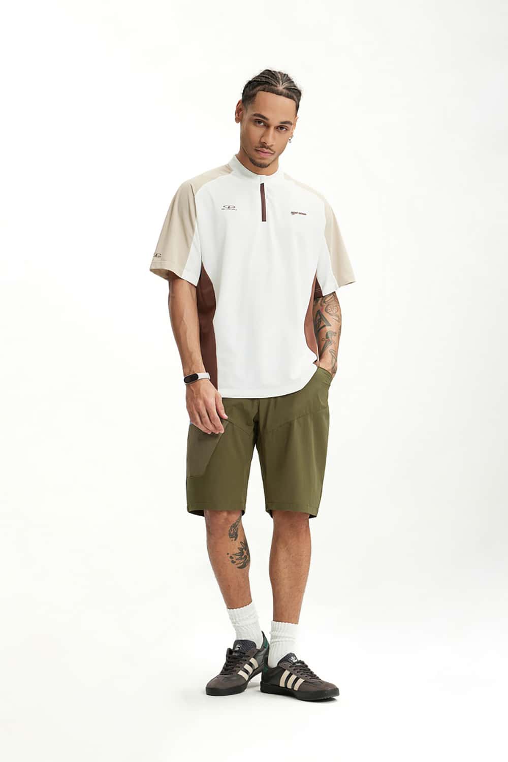 Moisture-Wicking Cycling Sports Shorts - Outdoor Quick-Dry Slim Fit