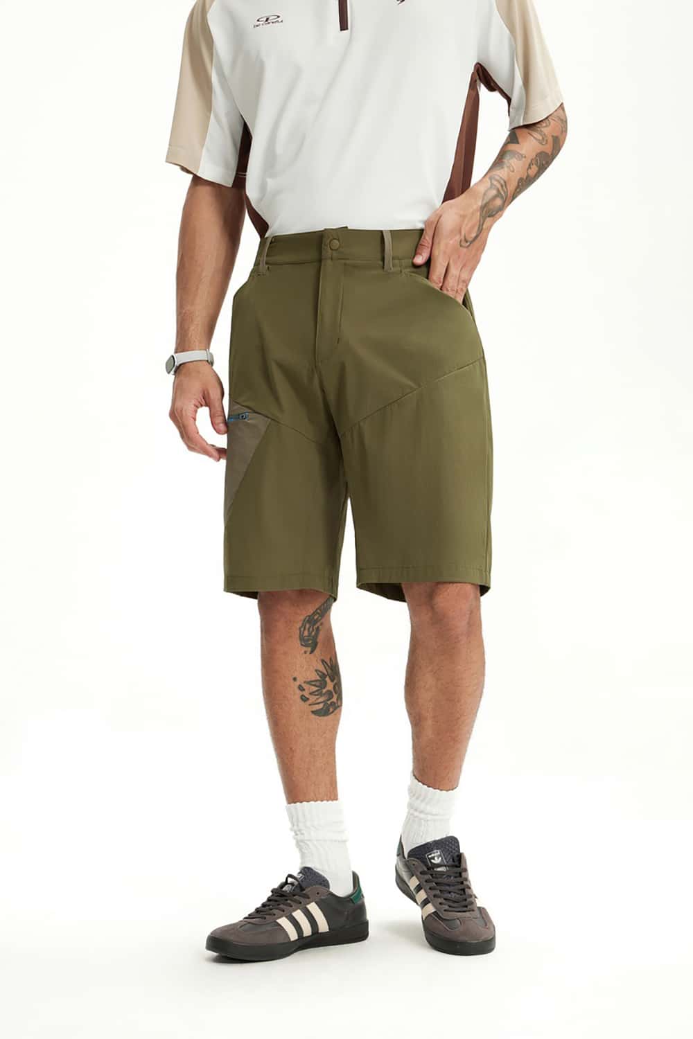 Moisture-Wicking Cycling Sports Shorts - Outdoor Quick-Dry Slim Fit