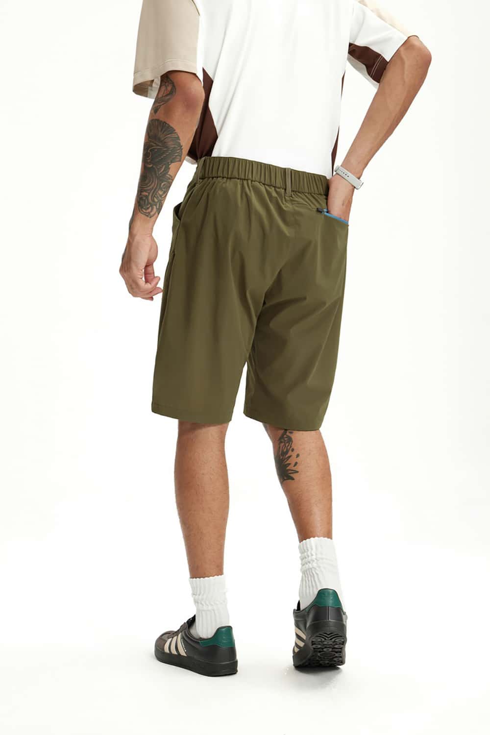 Moisture-Wicking Cycling Sports Shorts - Outdoor Quick-Dry Slim Fit