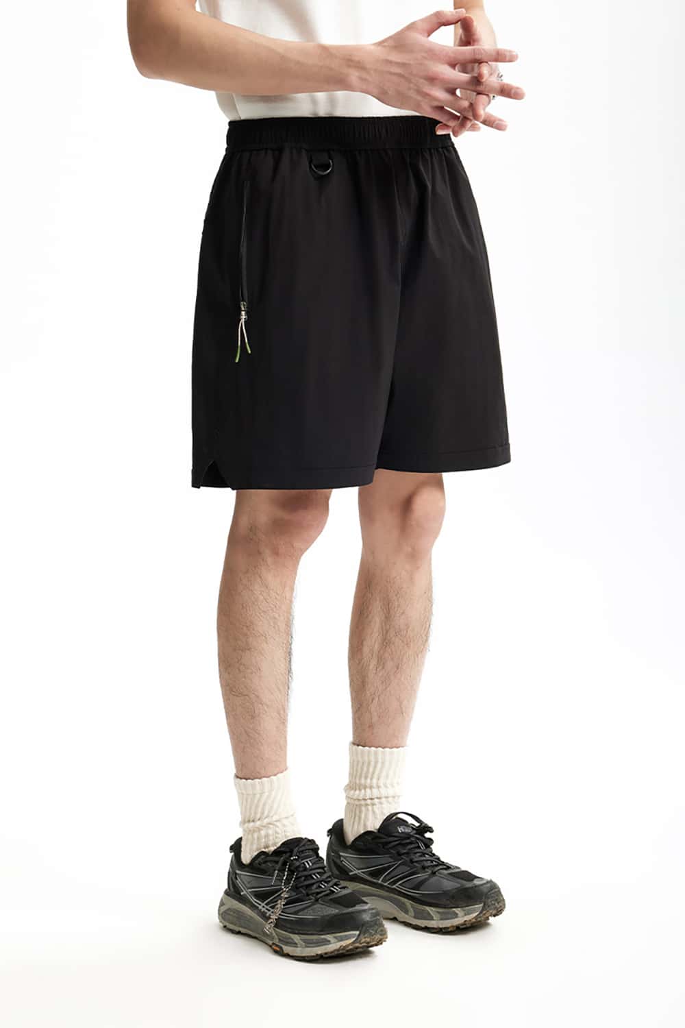 Elastic Sports Shorts - Lightweight Stretch Casual Streetwear