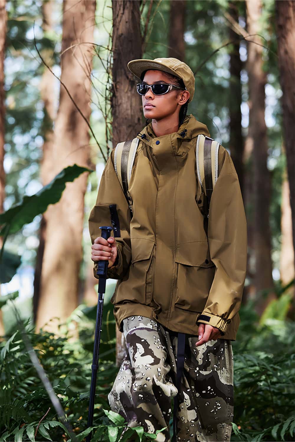 Teflon Coated Triple Protection Hooded Jacket - Outdoor Camping Gear