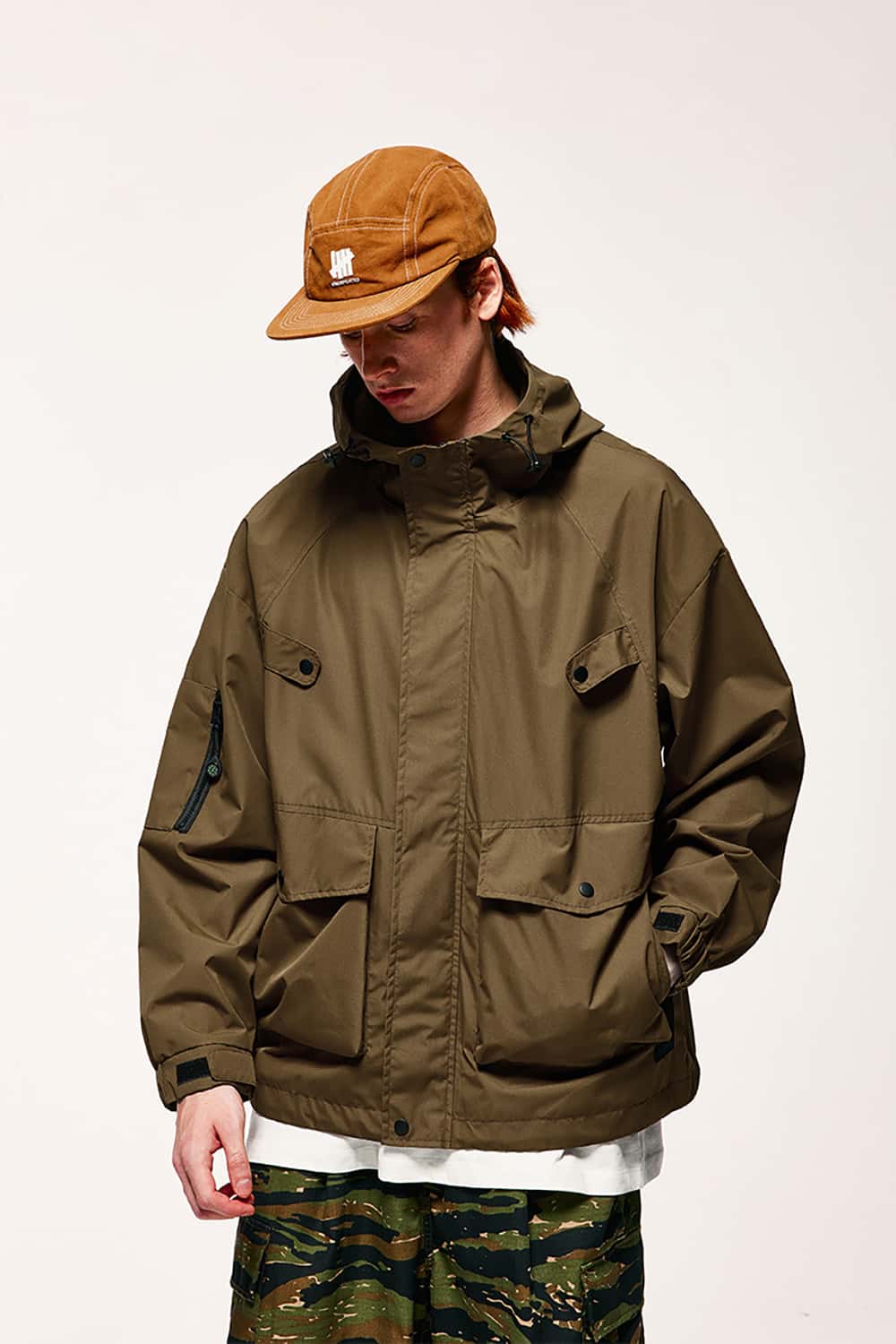 Teflon Coated Triple Protection Hooded Jacket - Outdoor Camping Gear