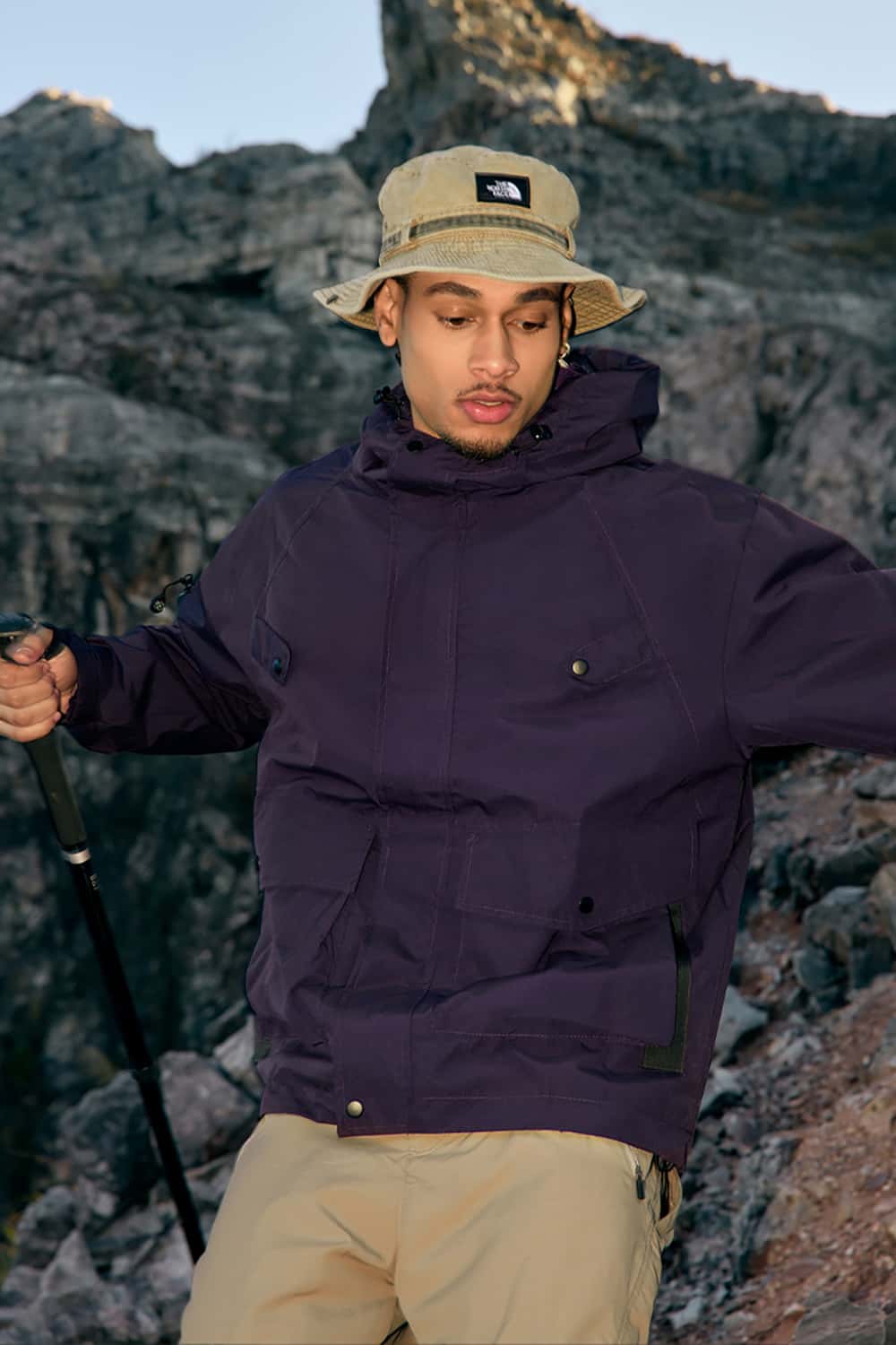 Teflon Coated Triple Protection Hooded Jacket - Outdoor Camping Gear