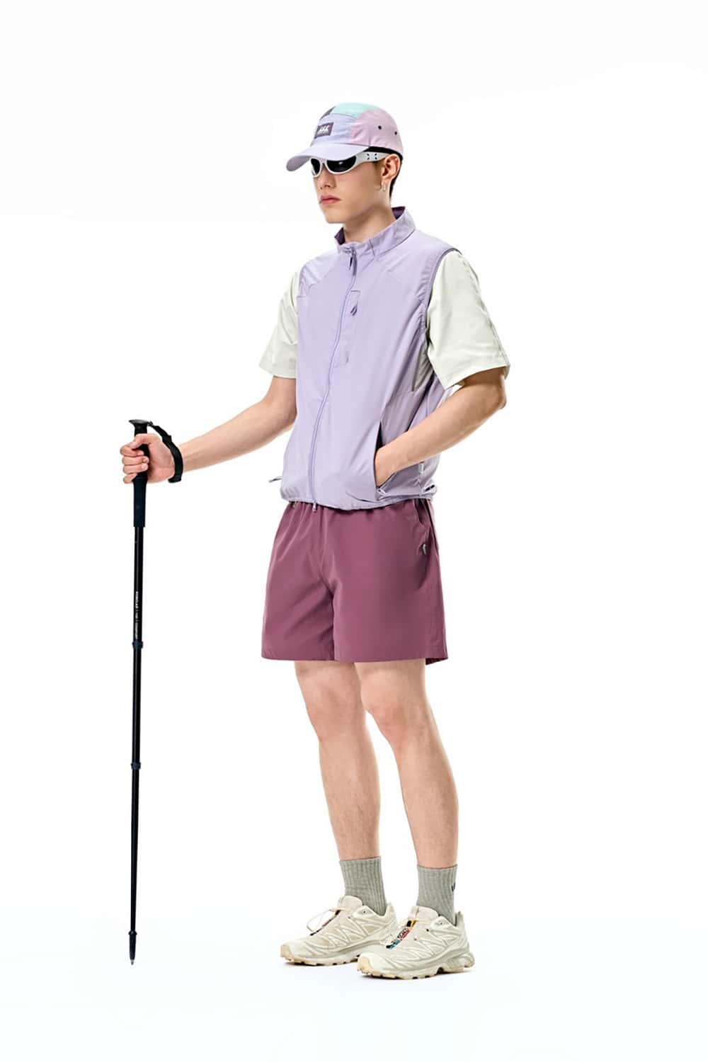 Teflon Triple Protection Shorts with Detachable Storage Pouch - Outdoor Utility Shorts