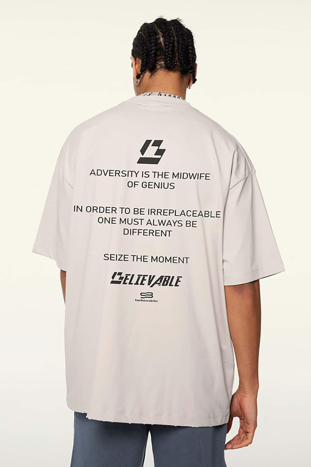 Eco-Friendly Streetwear Short Sleeve T-Shirt - "Loading" Print