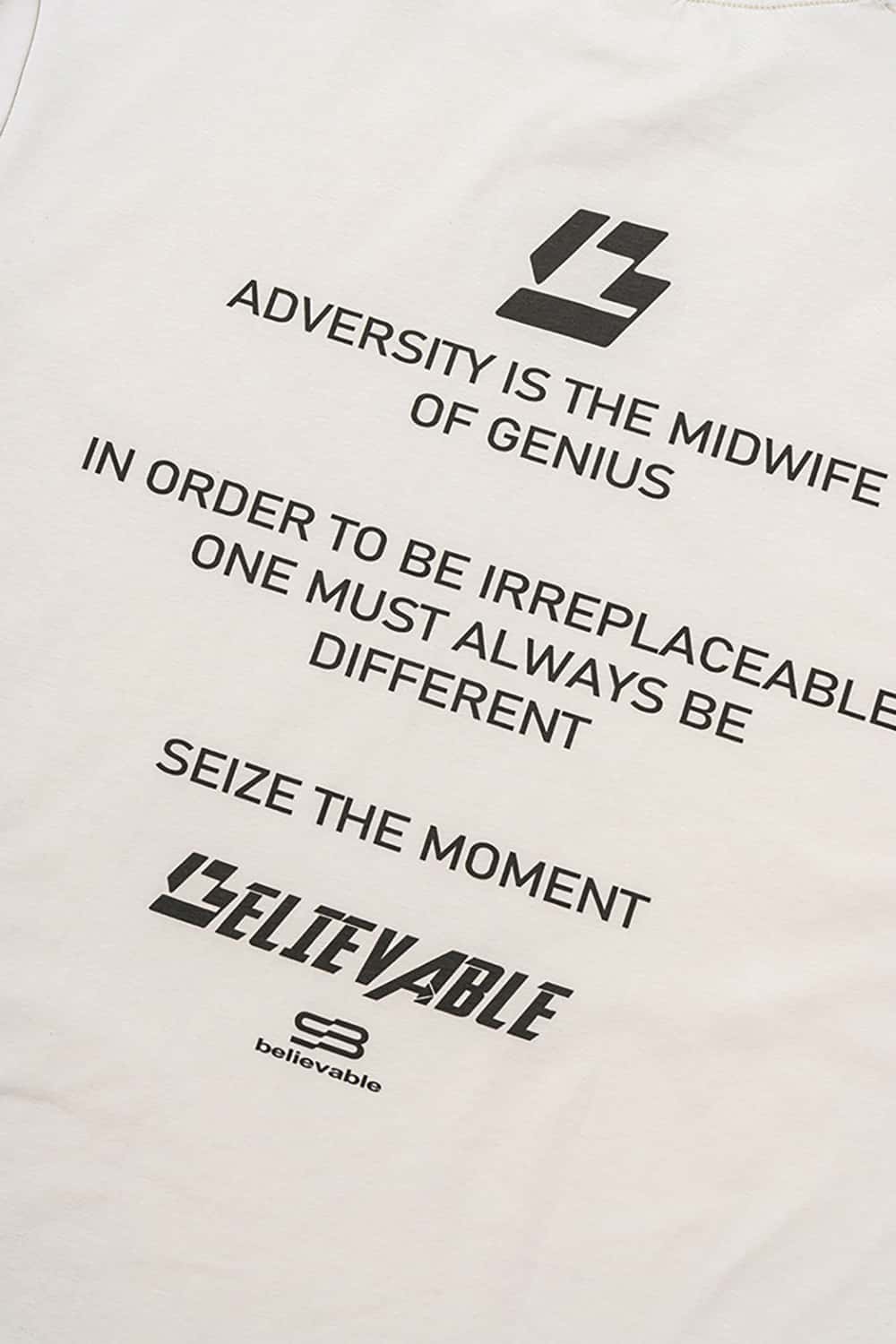 Eco-Friendly Streetwear Short Sleeve T-Shirt - "Loading" Print