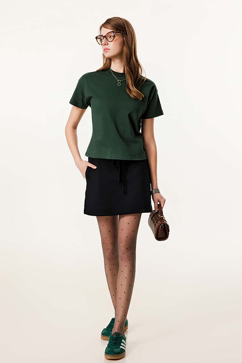 Long Staple Cotton Round Neck Casual Sport Short Sleeve Slimming T-Shirt