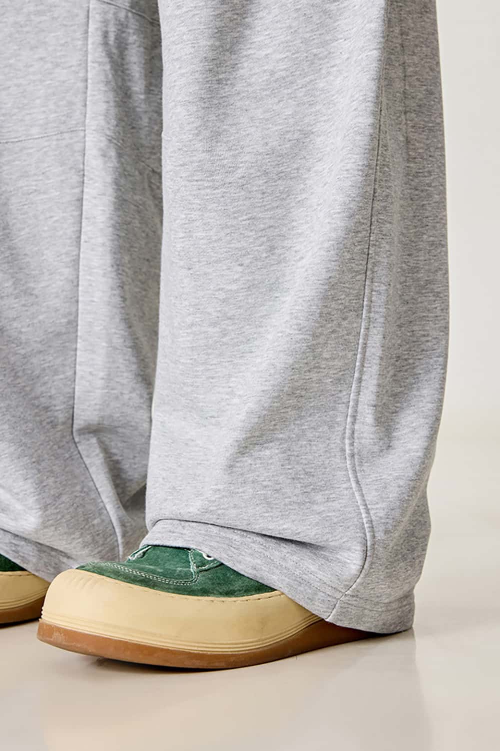 Solid Color 280G Lightweight Sport Casual Pants - Loose Straight-Leg Long Trousers