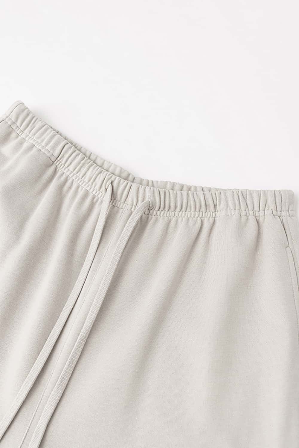 Solid Color 280G Lightweight Sport Casual Pants - Loose Straight-Leg Long Trousers