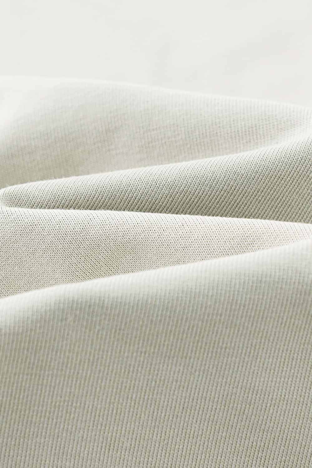 High-Density Long-Staple Cotton T-Shirt 255g - Solid Color Regular Shoulder Short Sleeve