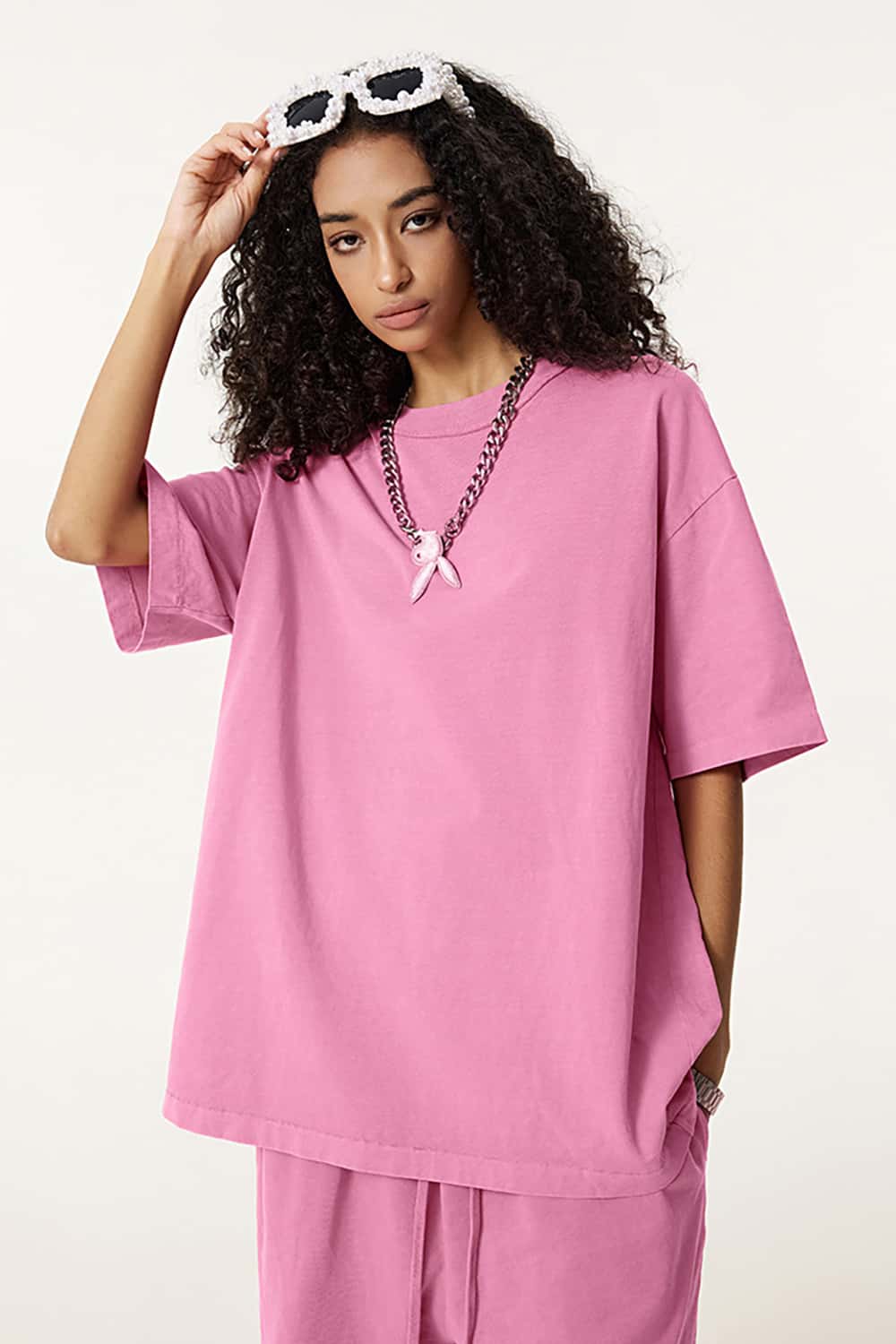 Casual Washed Half-Sleeve T-Shirt - Relaxed Fit