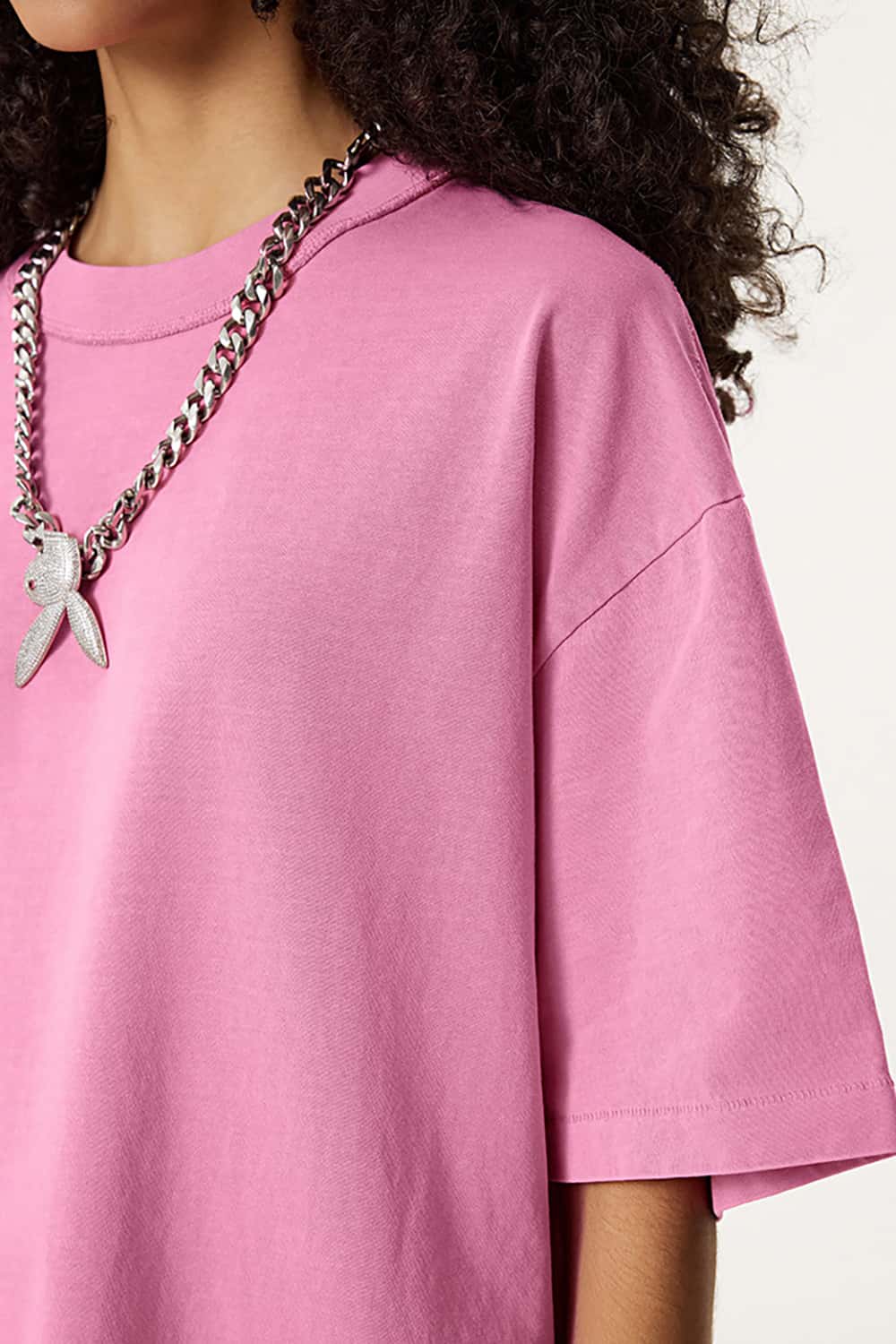 Casual Washed Half-Sleeve T-Shirt - Relaxed Fit