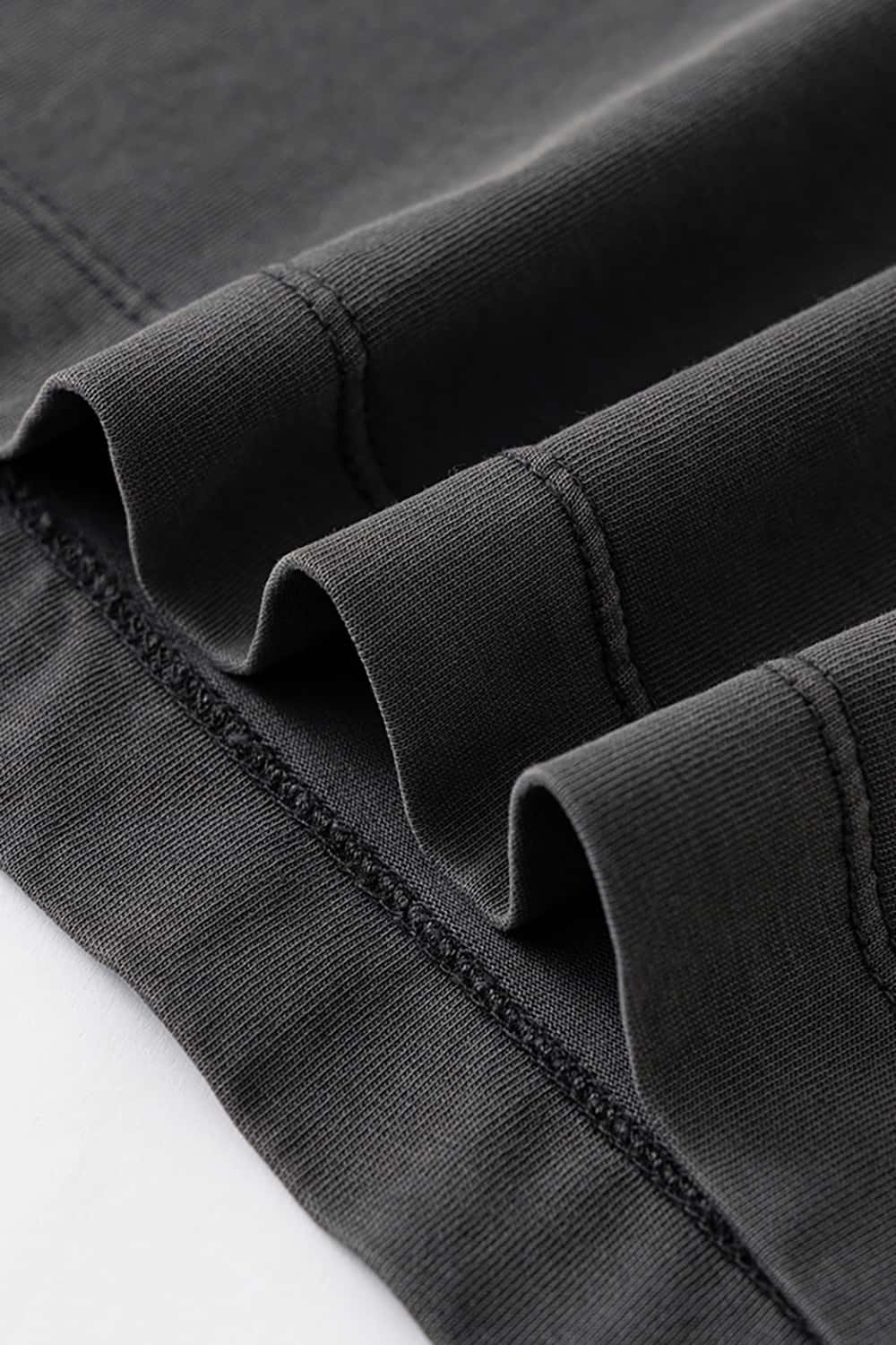 Milan Double Gauze Basic Heavy-Duty Short-Sleeve Solid T-Shirt