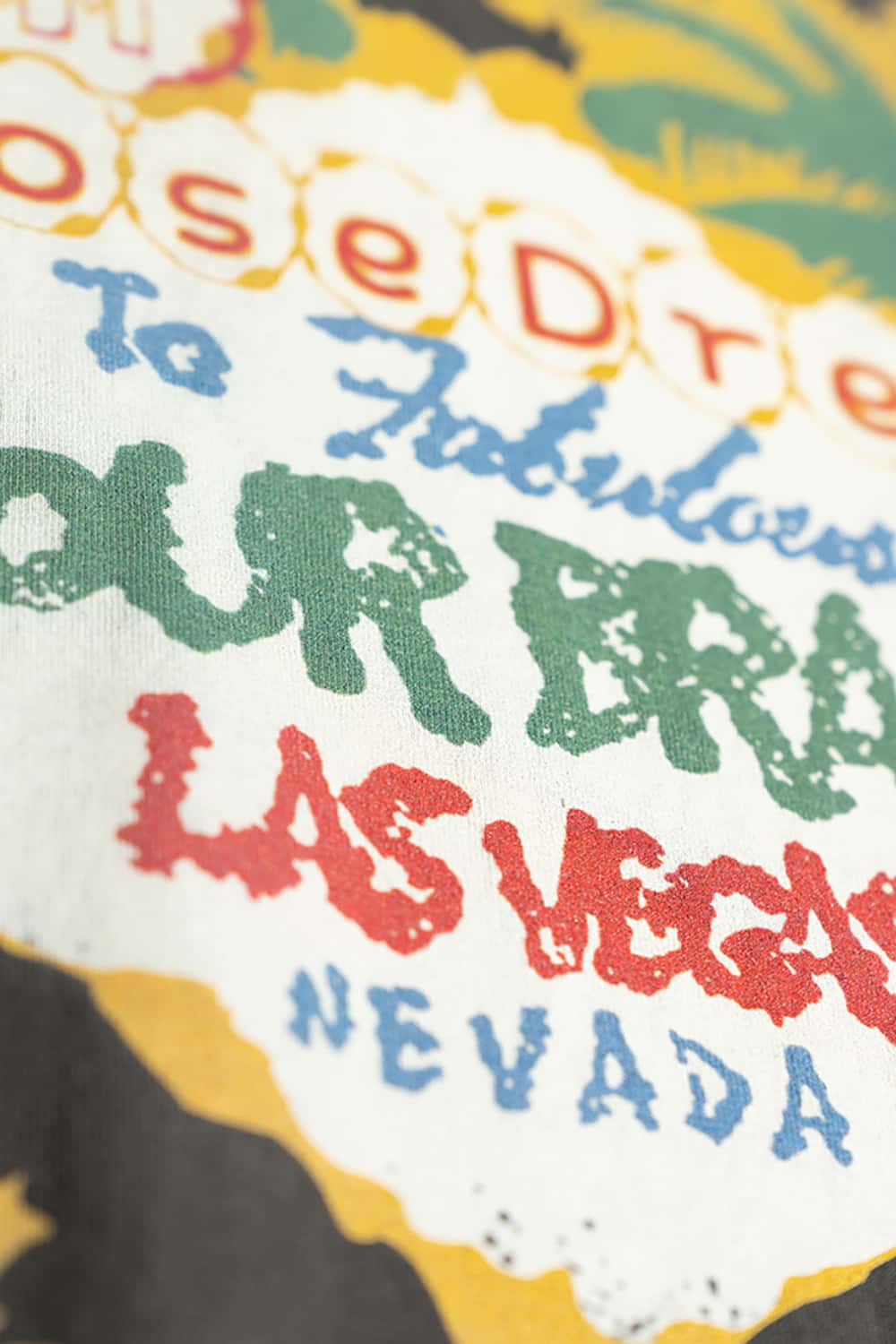 West Coast Vintage Wash Palm Tree Loose-Fit Short-Sleeve T-Shirt