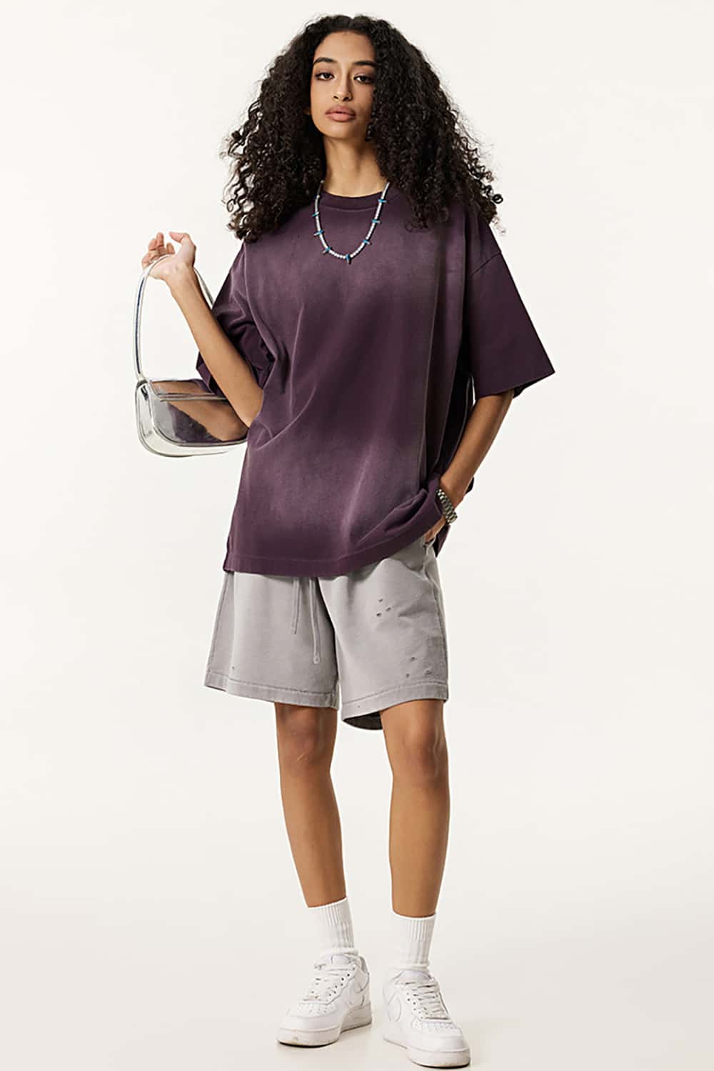 Vintage Wash Pure Cotton Short-Sleeve T-Shirt