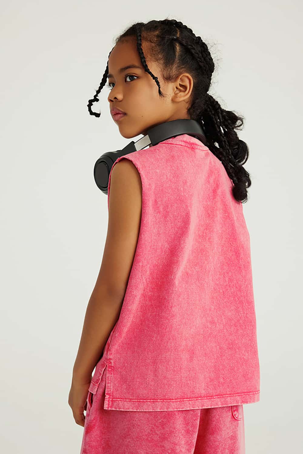 Cool Chic Sleeveless Vest Top for Kids