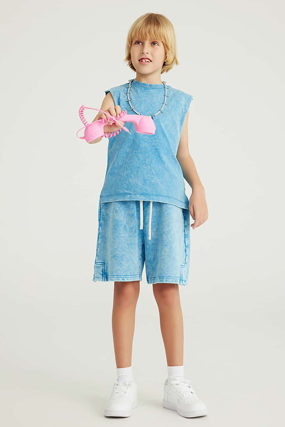 Cool Chic Sleeveless Vest Top for Kids