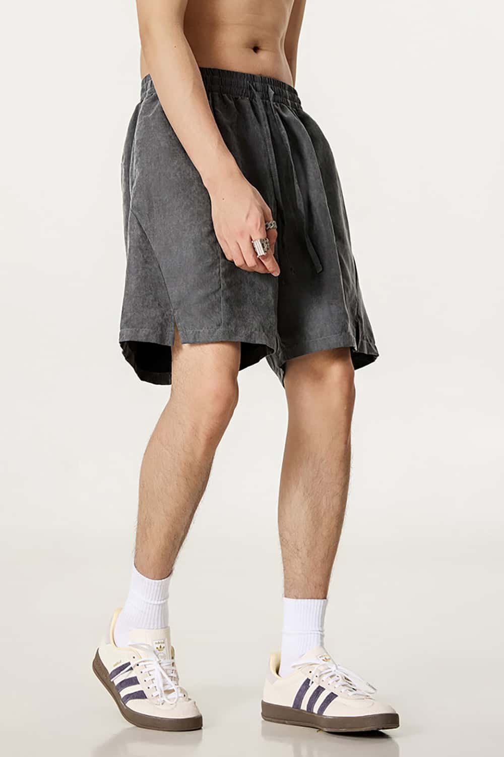 Quick-Dry Waterproof Beach Shorts in Beach Fabric