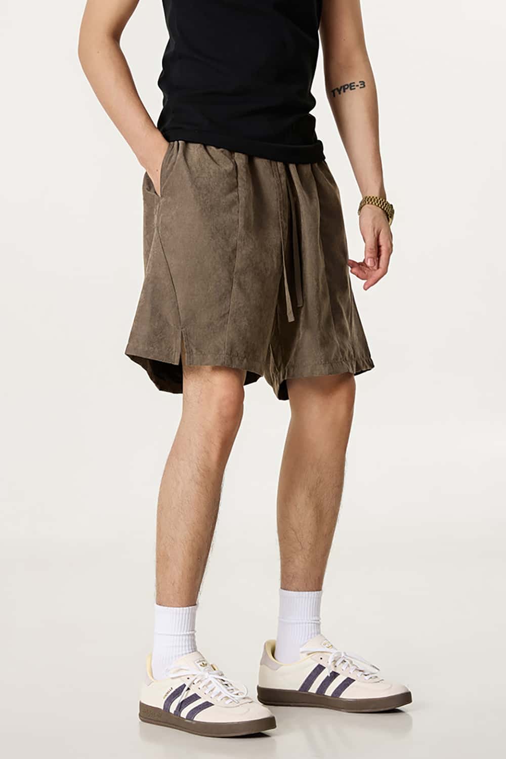 Quick-Dry Waterproof Beach Shorts in Beach Fabric