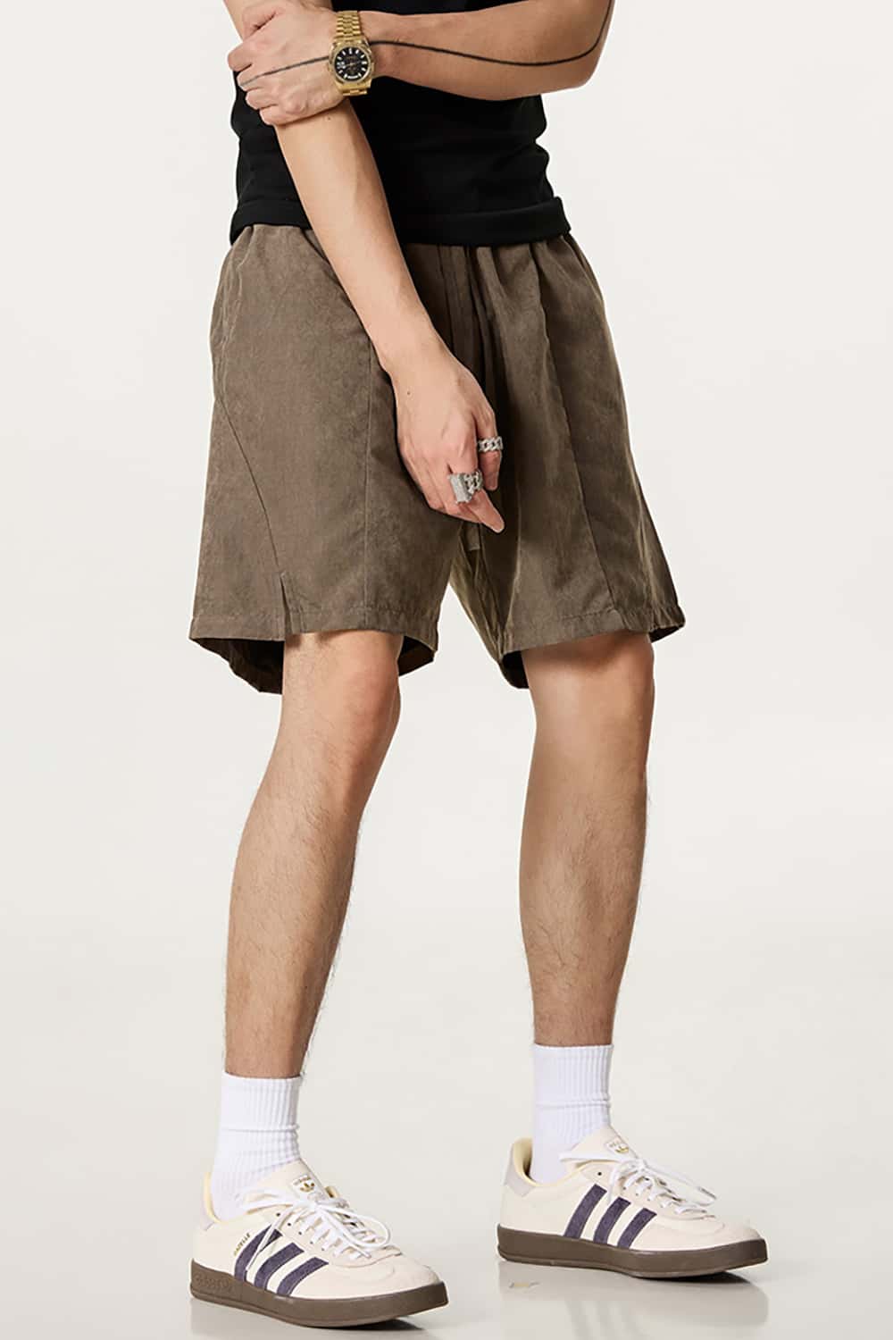 Quick-Dry Waterproof Beach Shorts in Beach Fabric