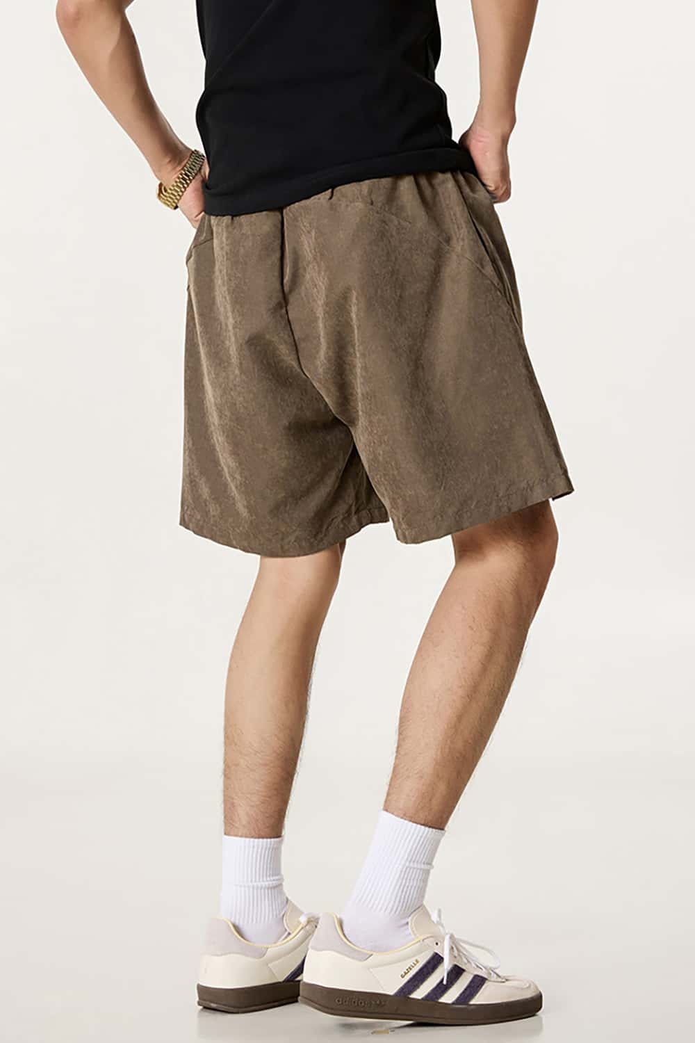 Quick-Dry Waterproof Beach Shorts in Beach Fabric