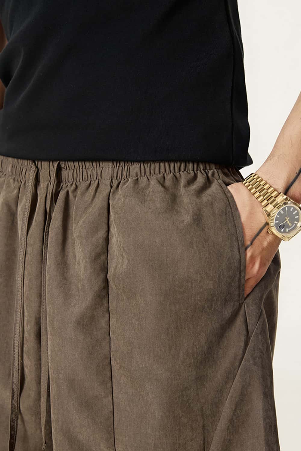 Quick-Dry Waterproof Beach Shorts in Beach Fabric