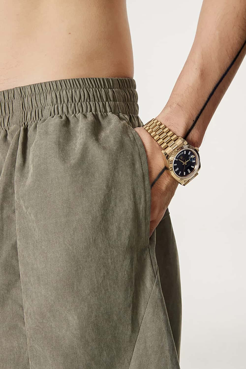 Quick-Dry Waterproof Beach Shorts in Beach Fabric