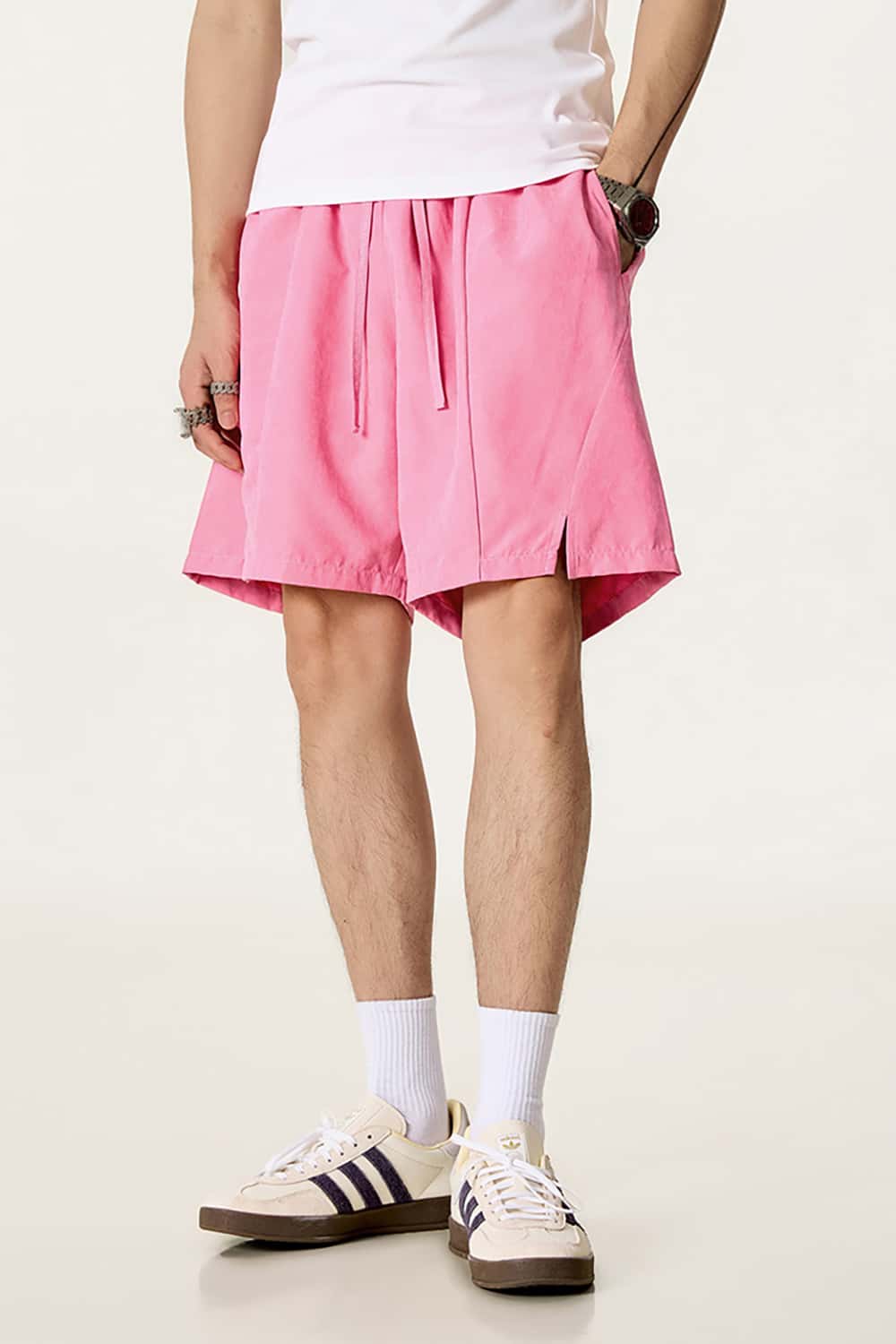 Quick-Dry Waterproof Beach Shorts in Beach Fabric