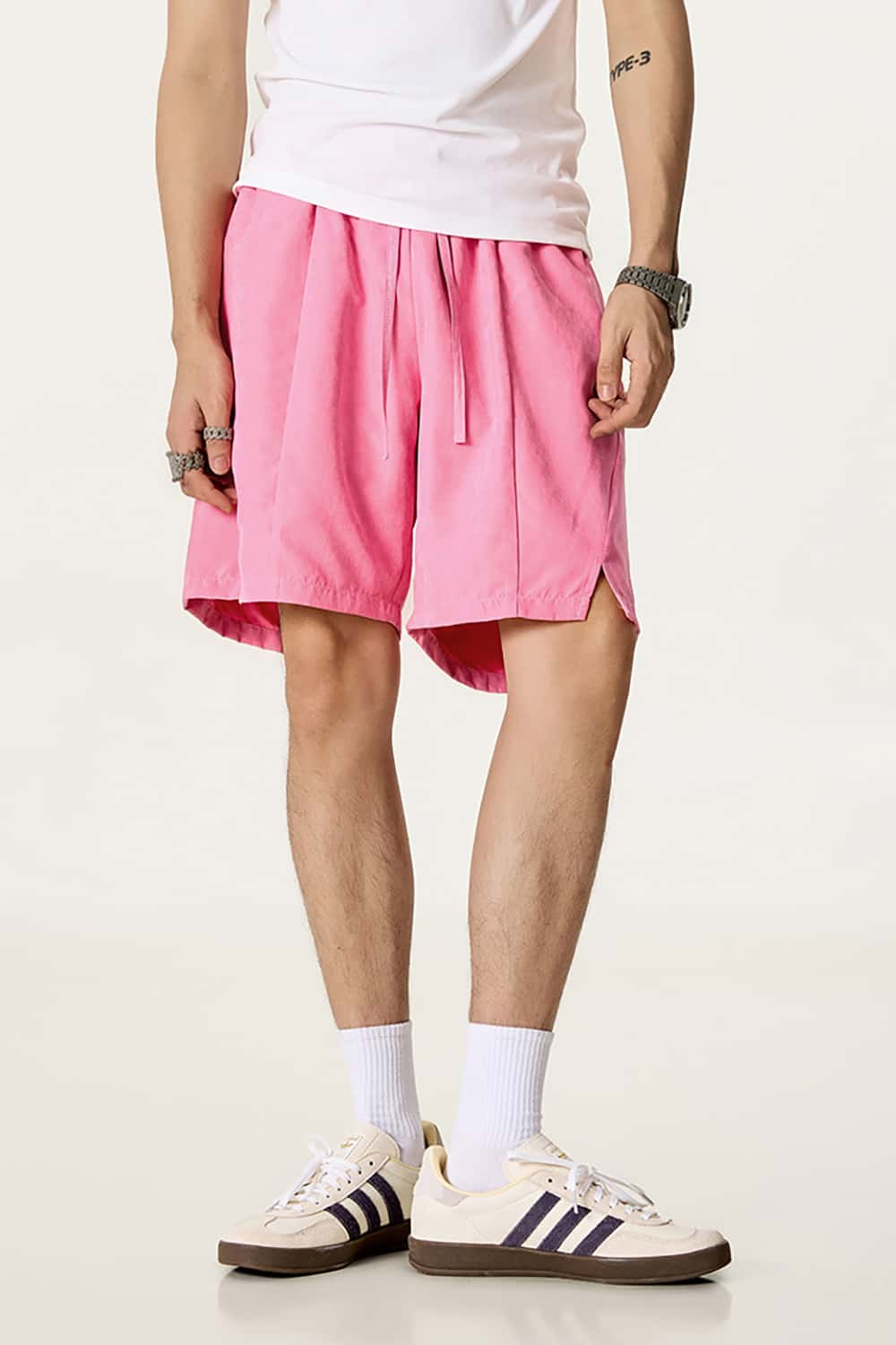 Quick-Dry Waterproof Beach Shorts in Beach Fabric