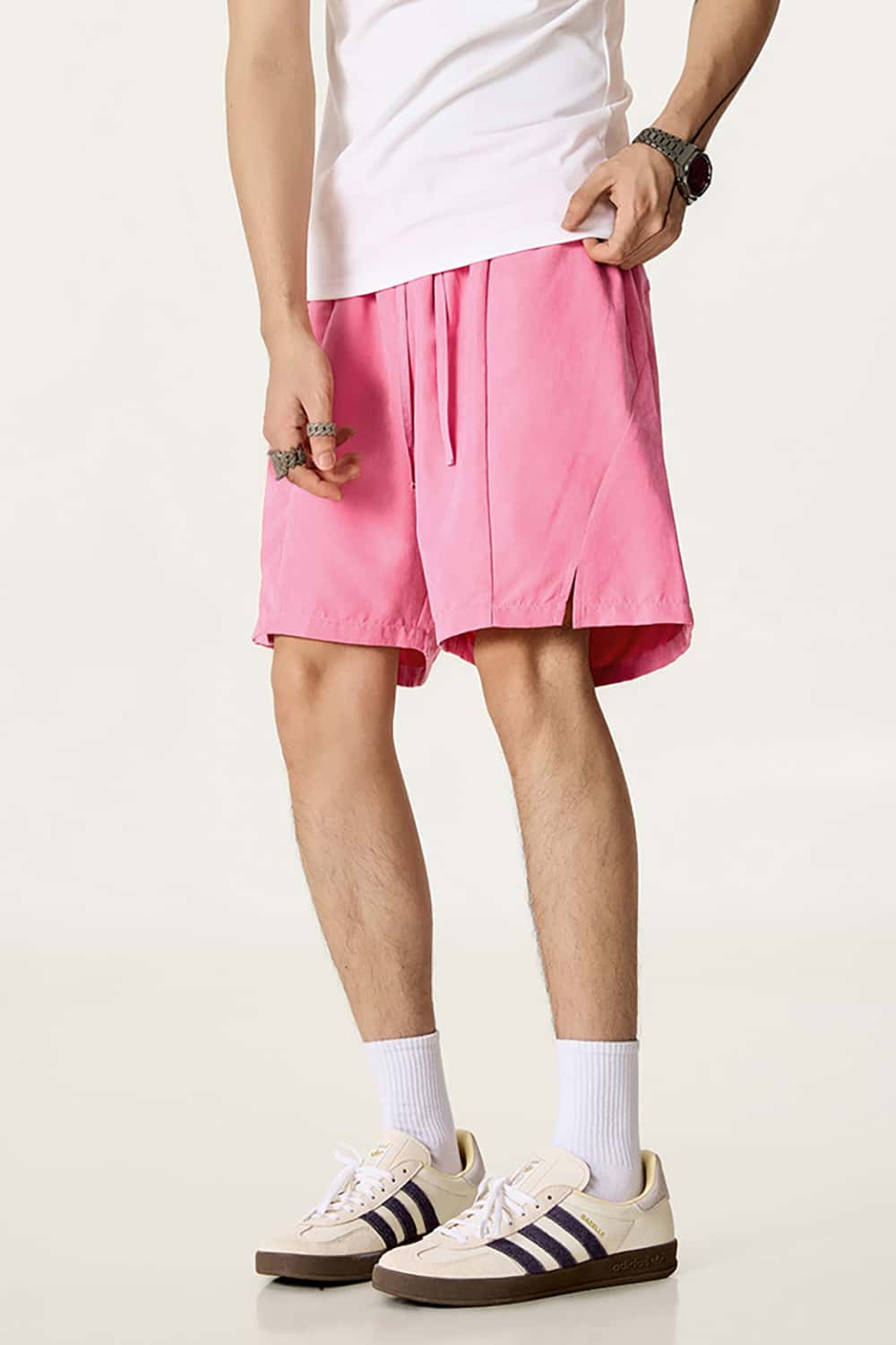 Quick-Dry Waterproof Beach Shorts in Beach Fabric