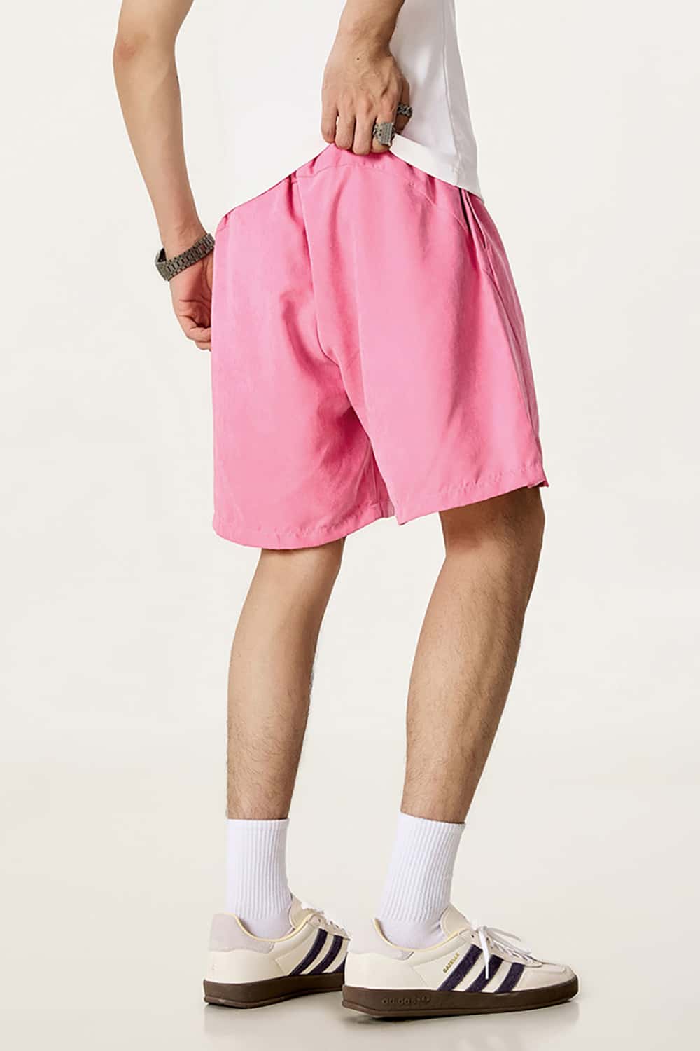Quick-Dry Waterproof Beach Shorts in Beach Fabric