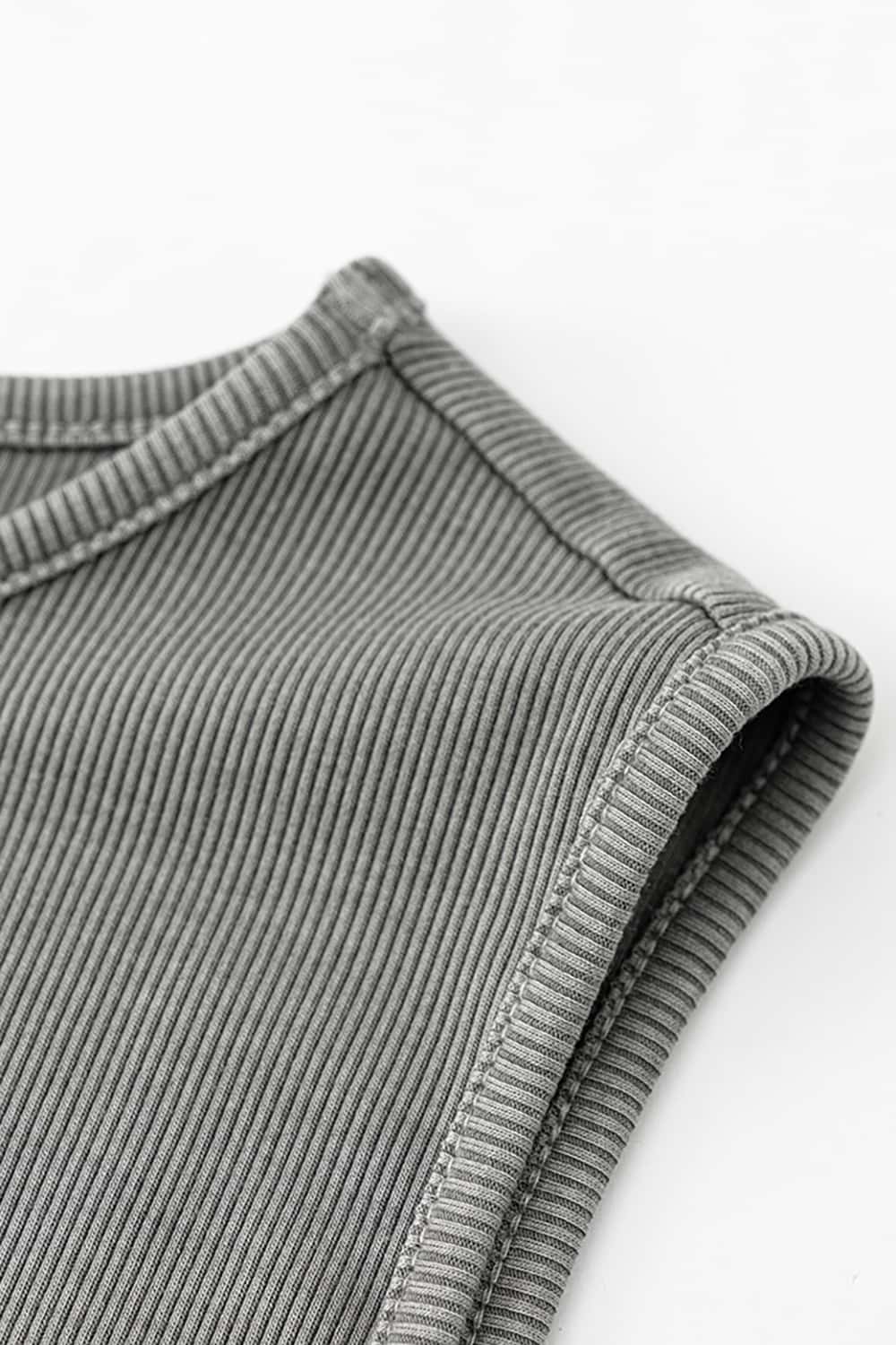 Sleeveless Slim-Fit Knit Midi Dress