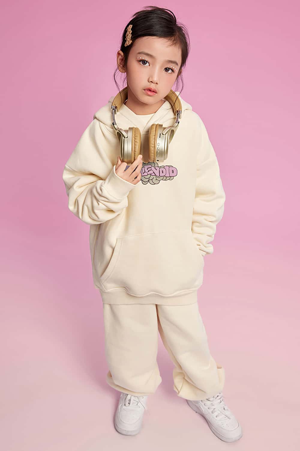 Loose Cartoon Print Hoodie - Cute and Quirky Pullover Sweatshirt