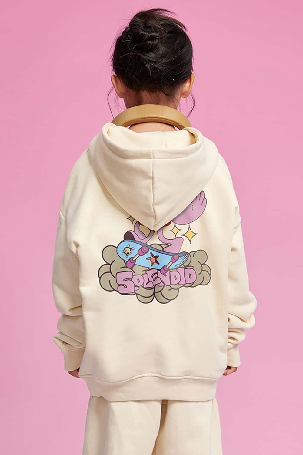 Loose Cartoon Print Hoodie - Cute and Quirky Pullover Sweatshirt