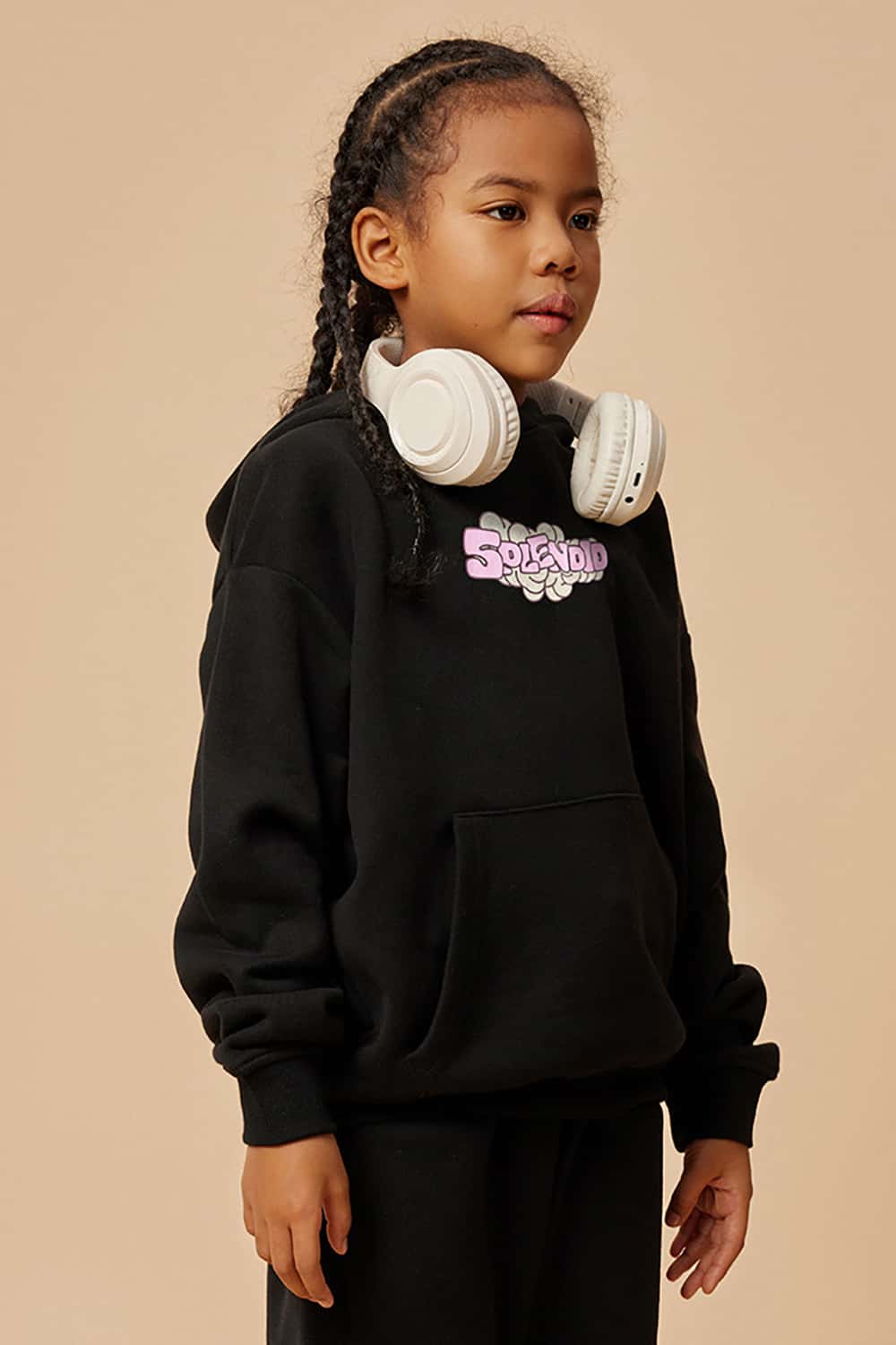 Loose Cartoon Print Hoodie - Cute and Quirky Pullover Sweatshirt