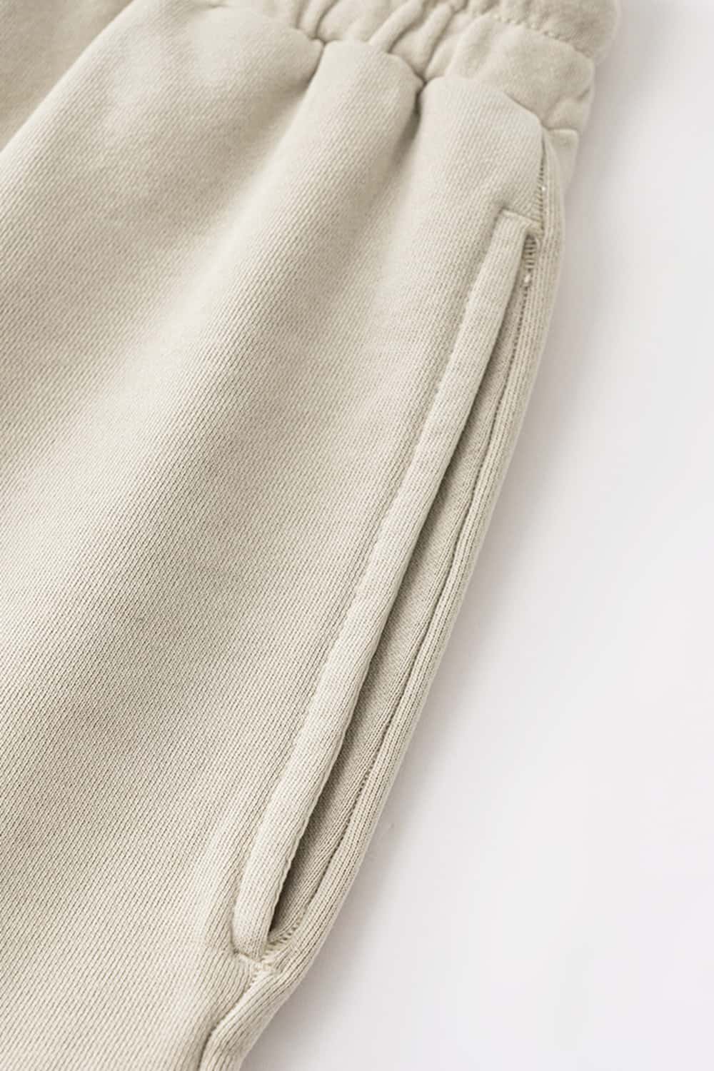 Rolled Hem Knee-Length Shorts