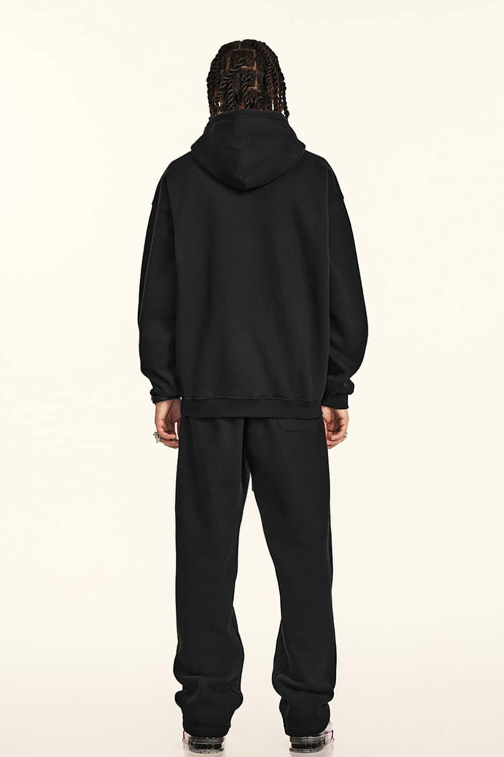 Cherry Graphic Pullover Hoodie (No Drawstring)