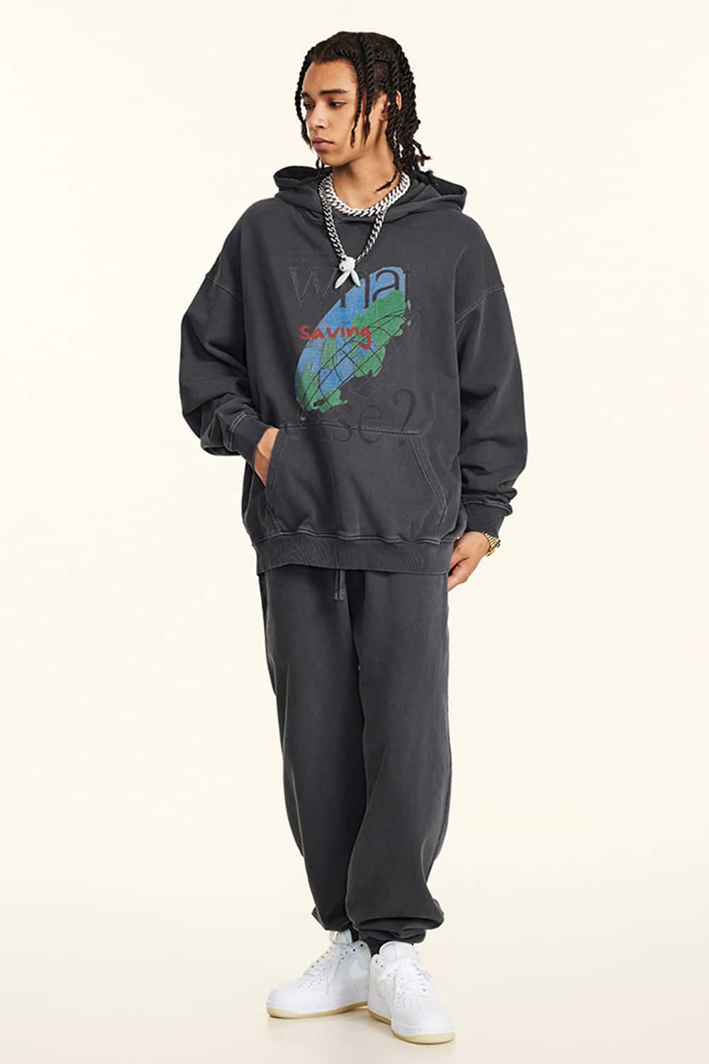 Graphic Pullover Hoodie Sweatshirt