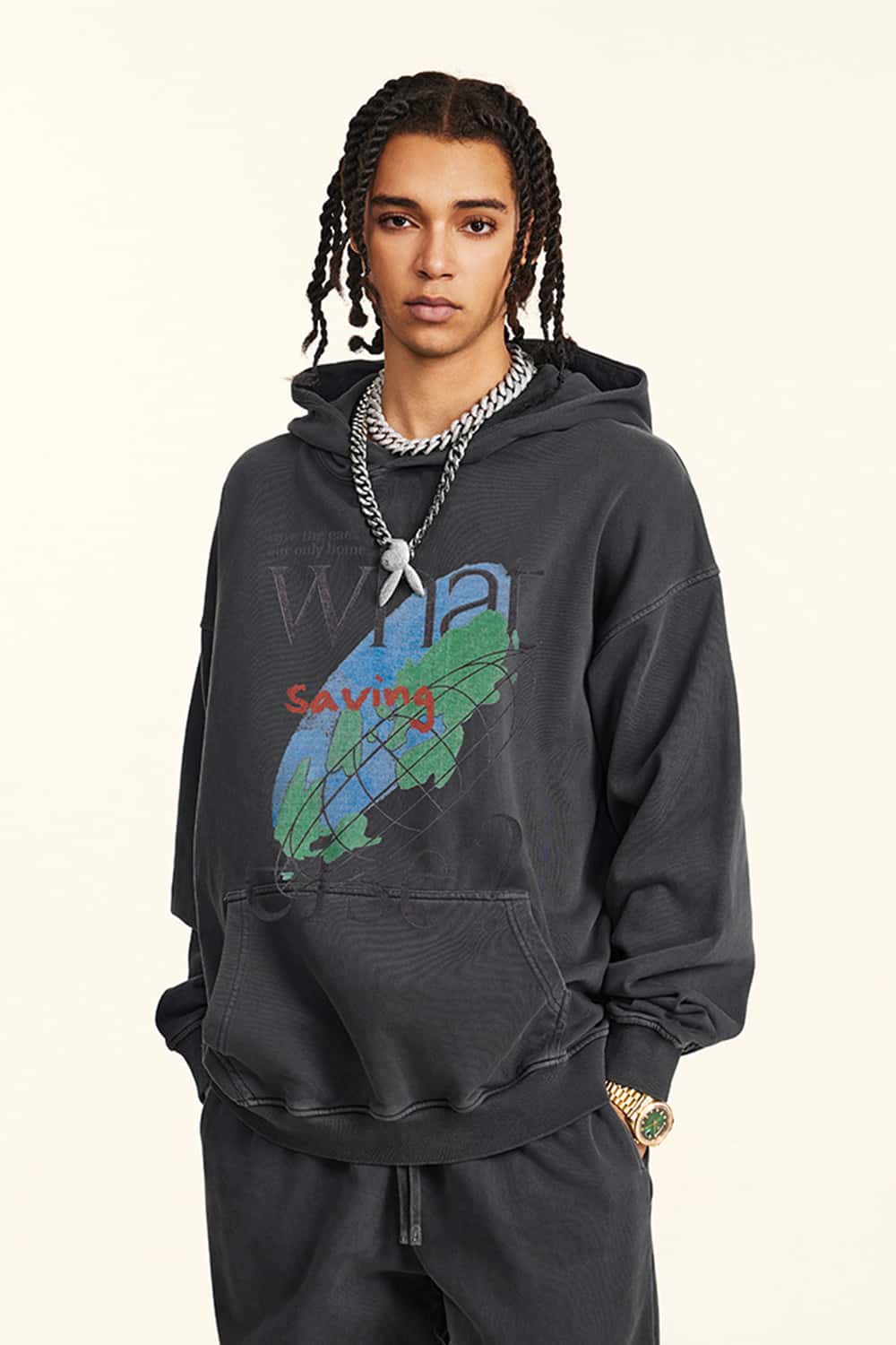 Graphic Pullover Hoodie Sweatshirt