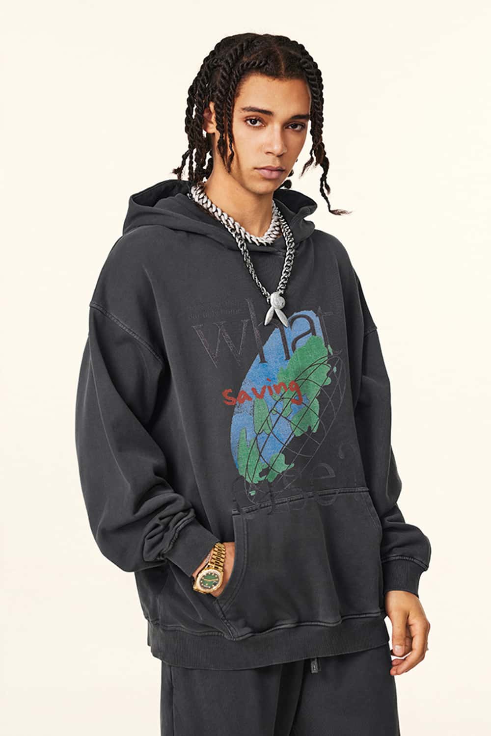Graphic Pullover Hoodie Sweatshirt