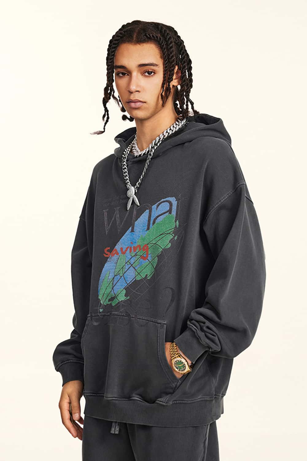 Graphic Pullover Hoodie Sweatshirt