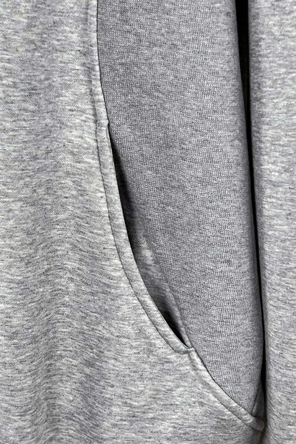 Heavyweight Fleece-Lined Crescent Seam Hoodie