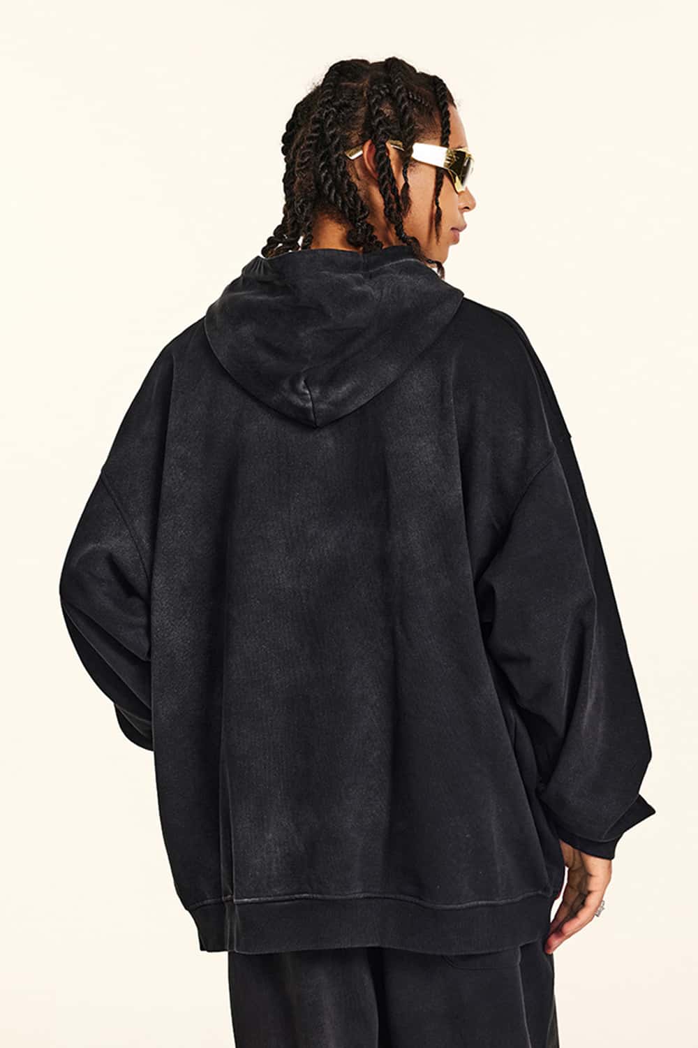 Washed Heavyweight Metal Graphic Hoodie