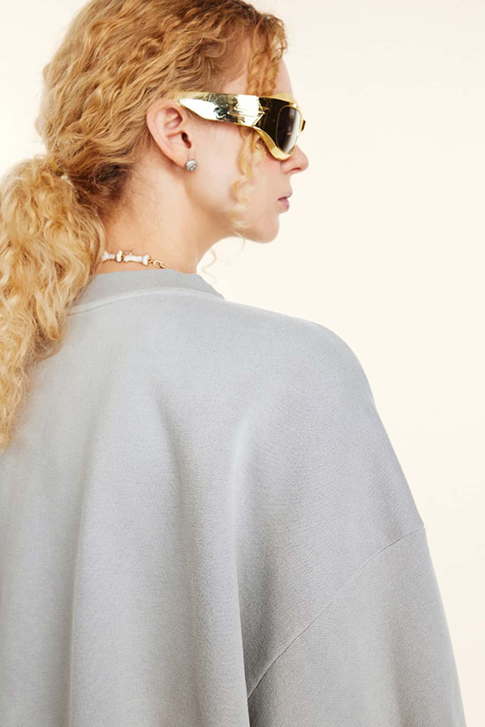 Washed Graphic Crewneck Sweatshirt